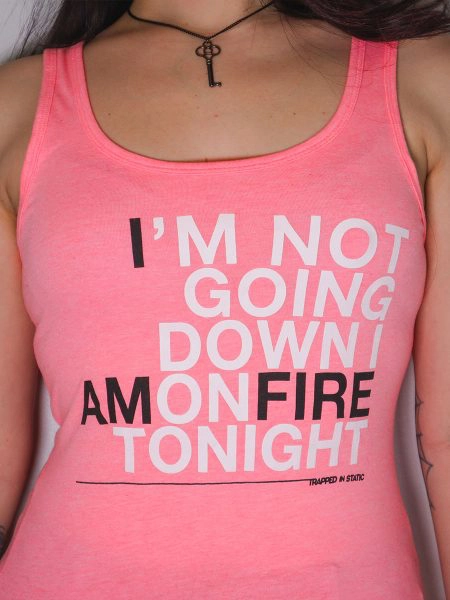 "I Am Fire" Tank Top by Trapped In Static