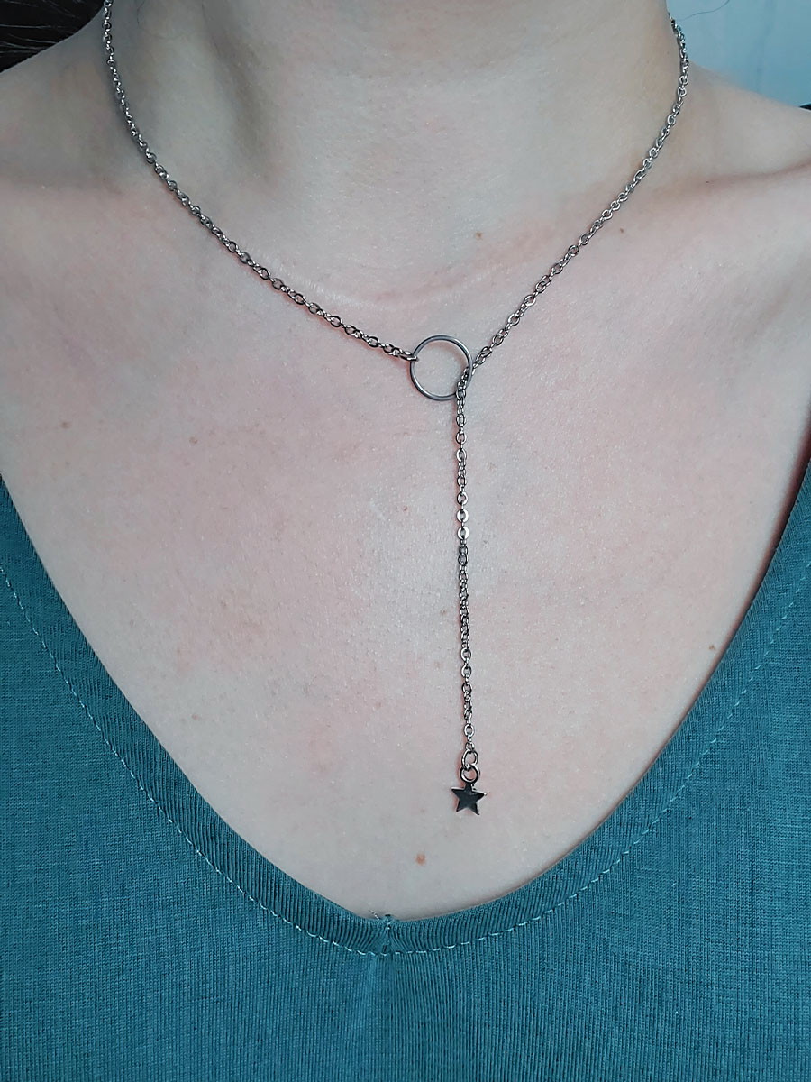 Halley's Comet Necklace by Dirty Meow